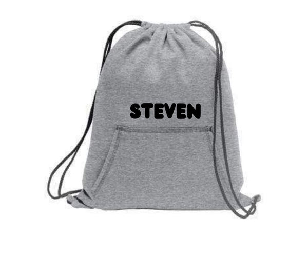 Personalized Core Fleece Sweatshirt Cinch Pack