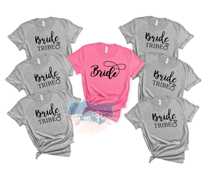 Bride Tribe Pink & Gray